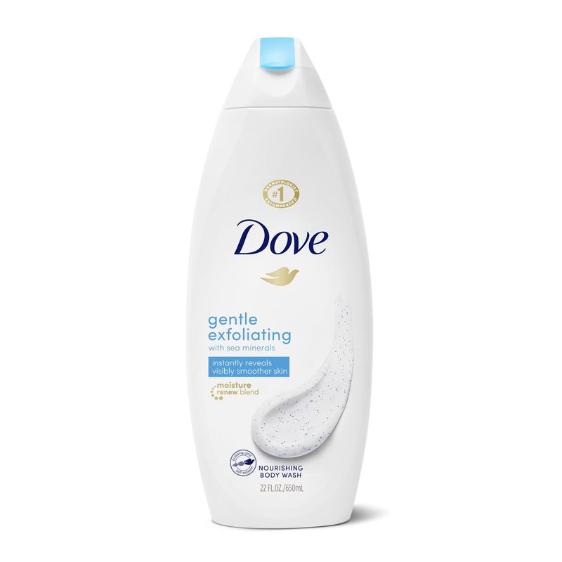 Dove Gentle Exfoliating Body Wash, 20 OZ 011111125186