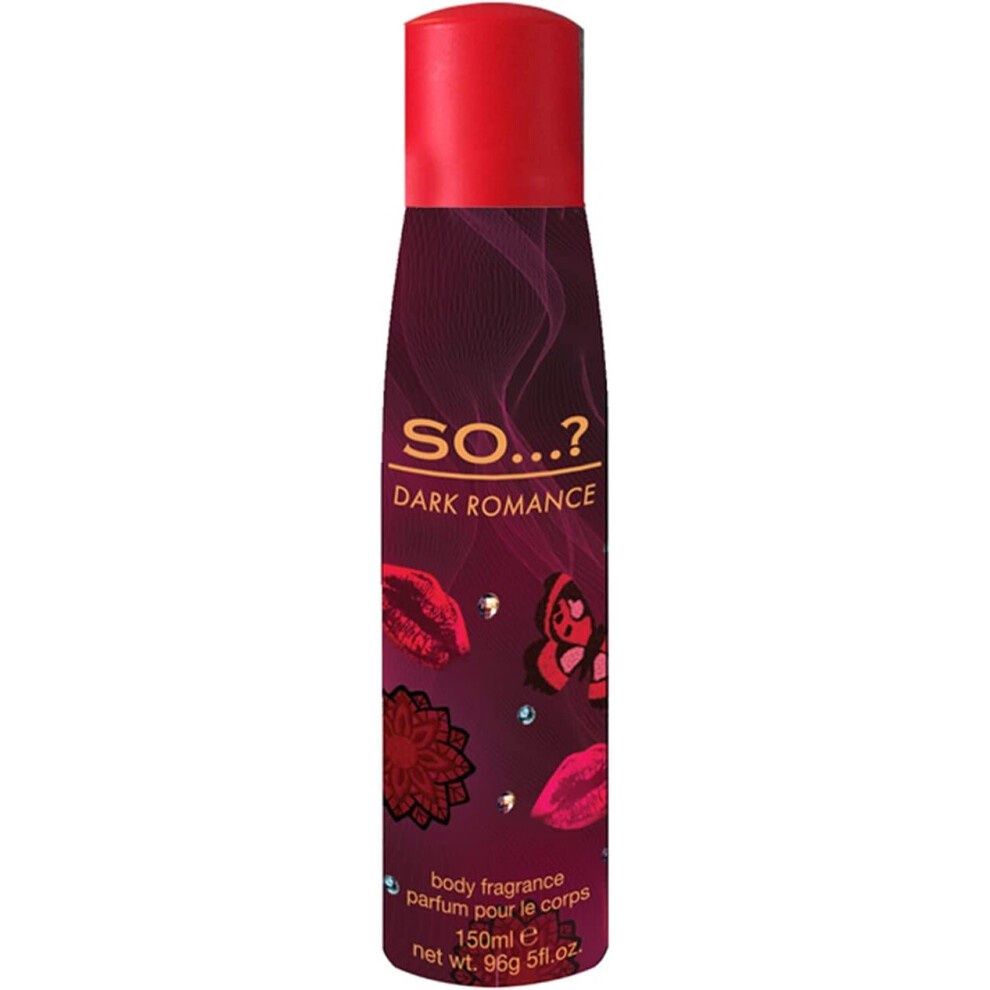 So? Womens Dark Romance Body Fragrance 150ml