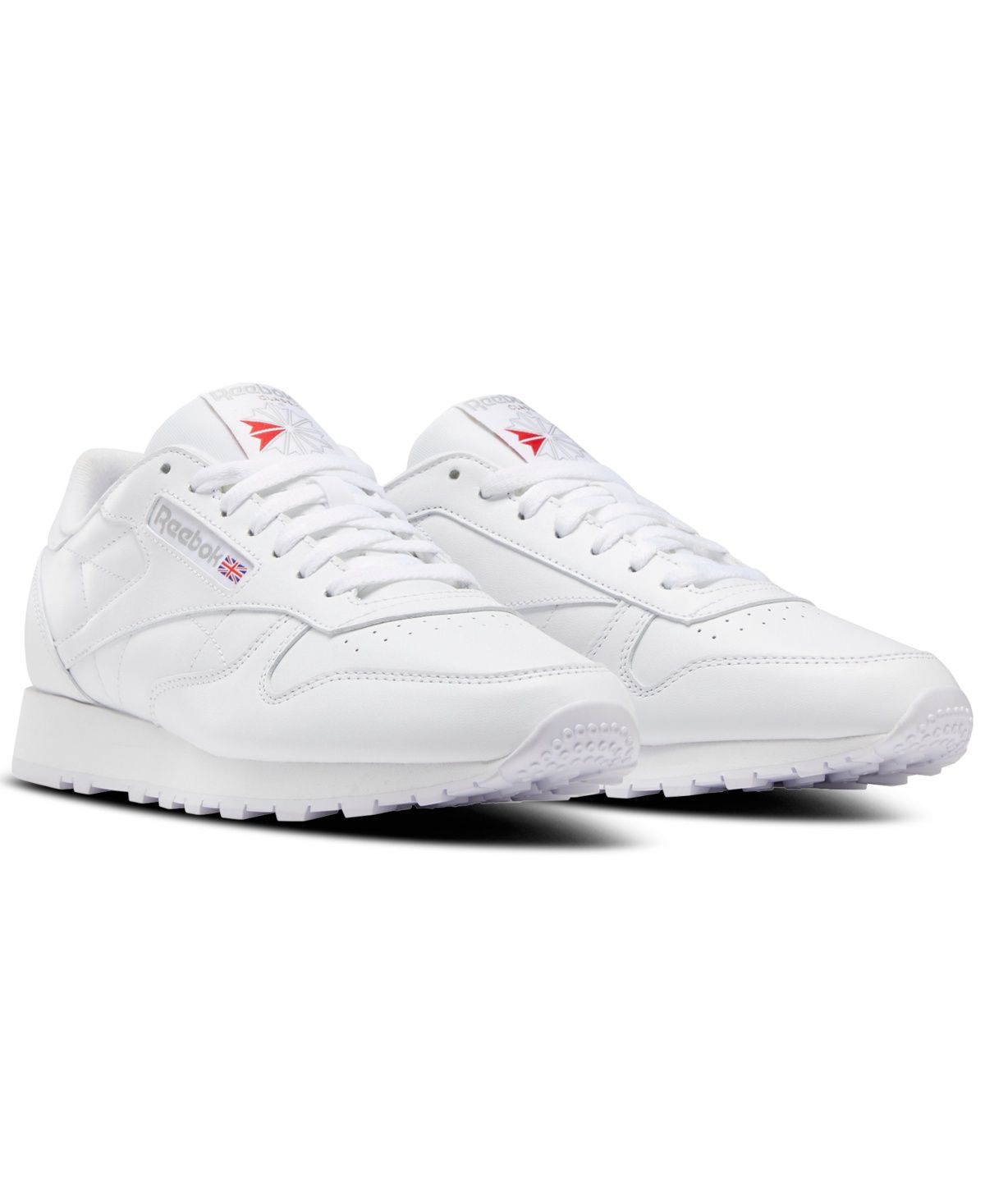 Reebok Classic Men's Sneakers - White - Size 8.5 - Leather 195734547928