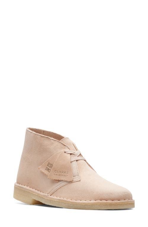 65814 Clarks(r) Desert Boot in Natural Suede