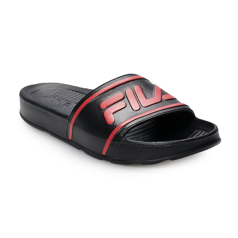 Fila Sleek Slide ST Black/Fila Red/Fila Red