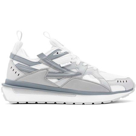 Mens Fila Sandenal Shoe  White - Glaciergray - Highrise Fashion Sneakers