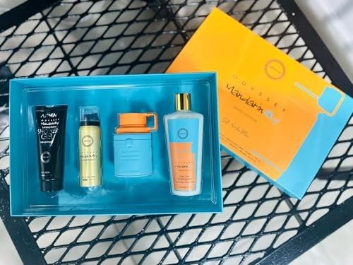 Armaf Odyssey Mandarin Sky Four Piece Giftset in Black