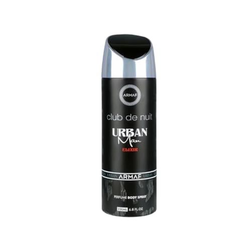 Armaf Club De Nuit Urban Elixir Deodorant Spray 200ml (6.8 Oz)