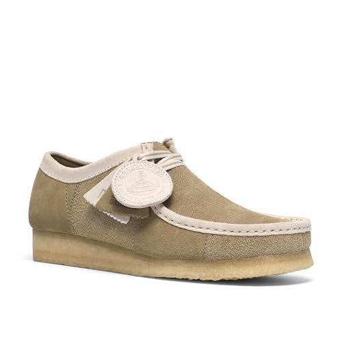 Clarks Original Men Wallabee Shoes, Maple Stripe,