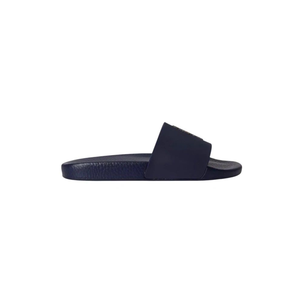 Beach Slide- Male- Polo Ralph Lauren- Sliders- Blue-Bear 809P09762002