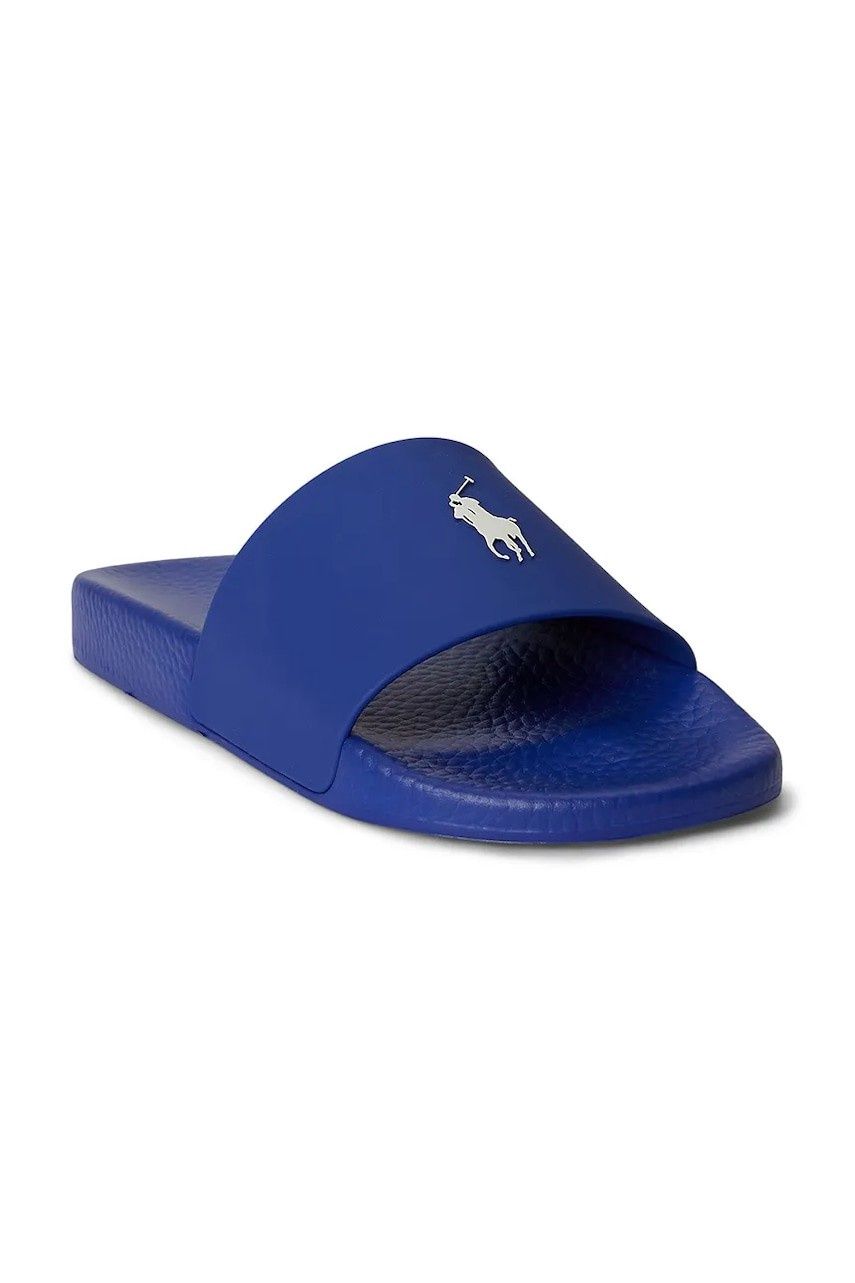 Polo Ralph Lauren Men's Pool Slides - Blue 809P07314001