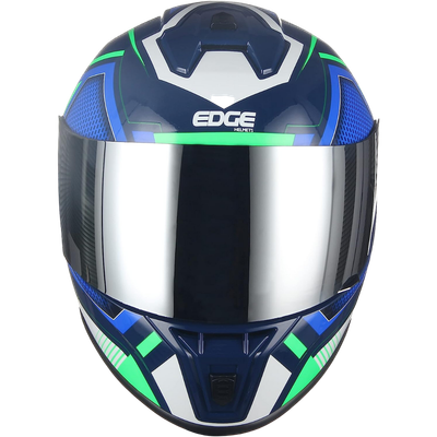 CASCO Motocicleta COMPLETO ABATIBLE Marca EDGE CERT DOT