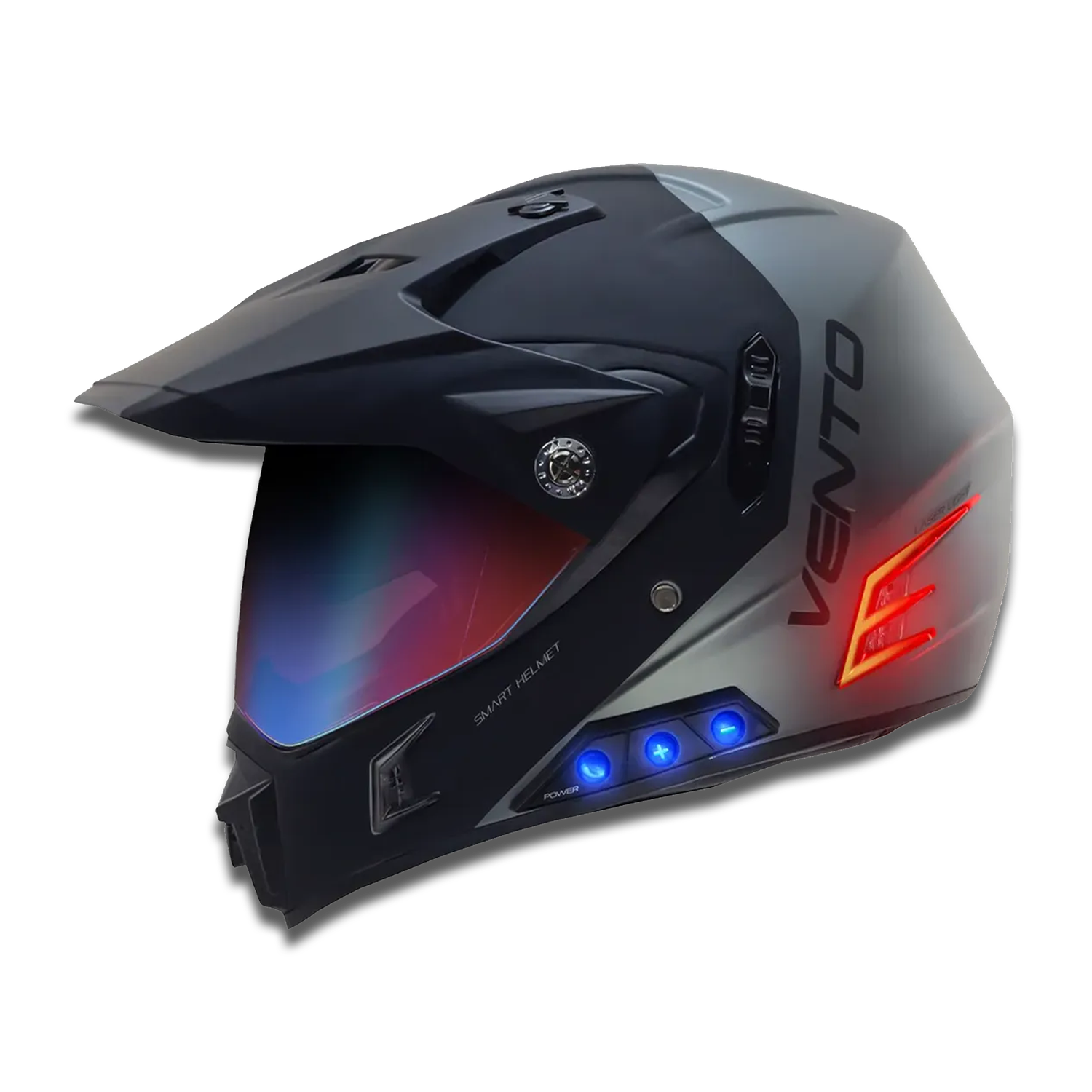 Casco Para Motocicleta Vento Crv2 Bluetooth Xl