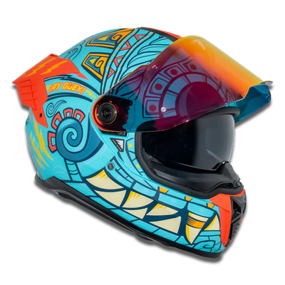 Casco para motociclista Hawk Evo SV - Modelo TLÁLOC RF984 CERTIFICACION DOT