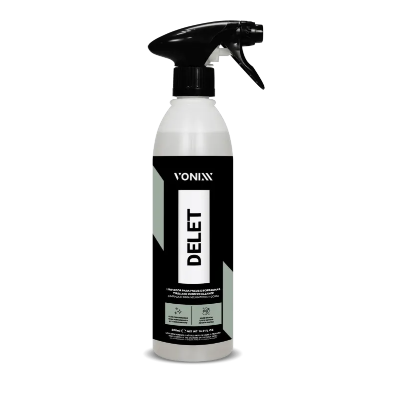 DELET 500ml Tire Cleaner - ديليت 500مل منظف إطارات