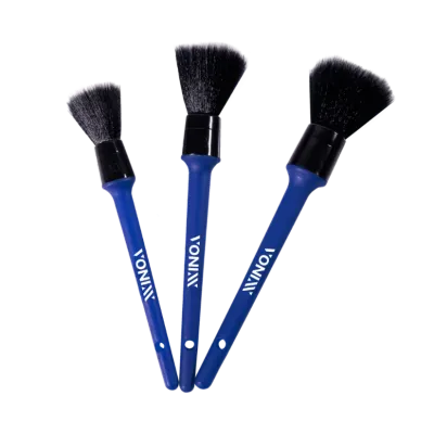 KIT OF 3 BRUSHES FOR ULTA SOFT DETAILING - طقم مكون من 3 فرش فائقة النعومة للتفاصيل الدقيقة في تنظيف السيارة KIT OF 3 BRUSHES FOR ULTA SOFT DETAILING - طقم مكون من 3 فرش فائقة النعومة للتفاصيل الدقيقة في تنظيف السيارة