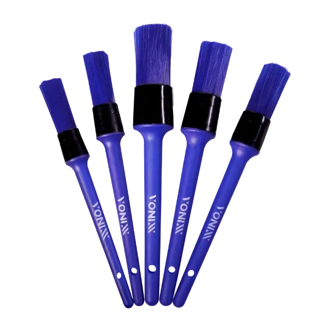 KIT OF 5 BRUSHES EXTERNAL DETAILING - طقم 5 فرش للتنظيف الخارجي
