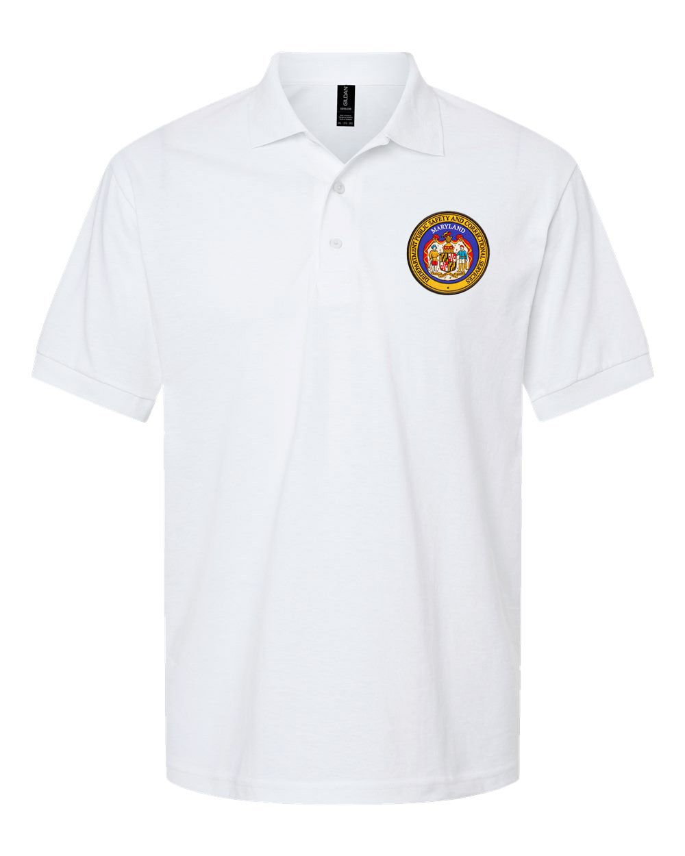 DPSCS Polo Shirt w/ Logo (Cotton)