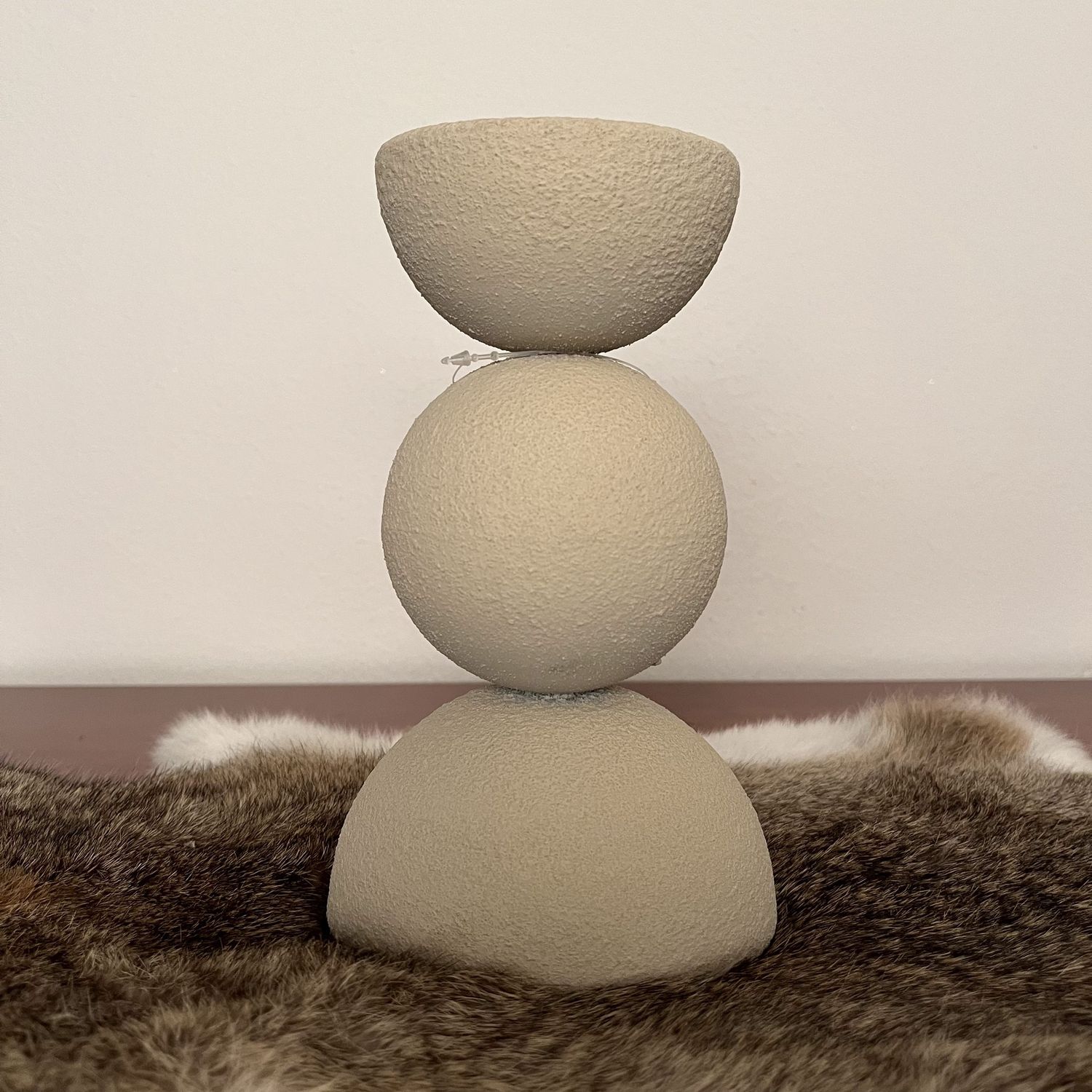 Kandelaar ro Ruby crème, Size: S