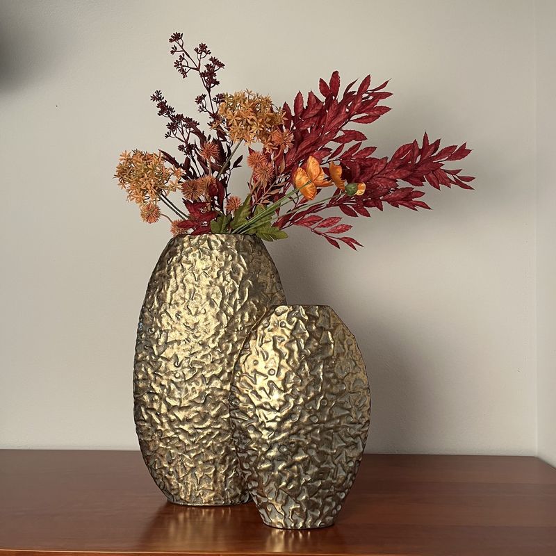 Vaas ovaal Lisa Bo S goud