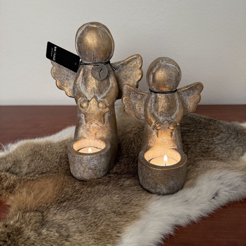 Engel met Theelichthouder Jewel