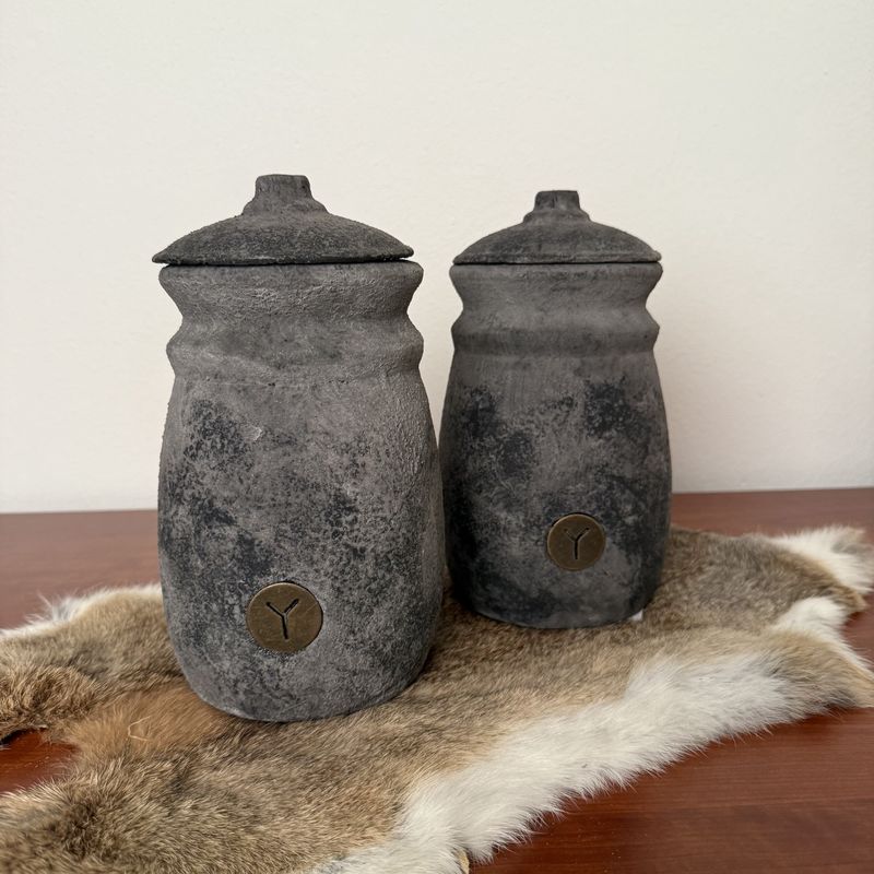 Pot en Top Classic stone Black