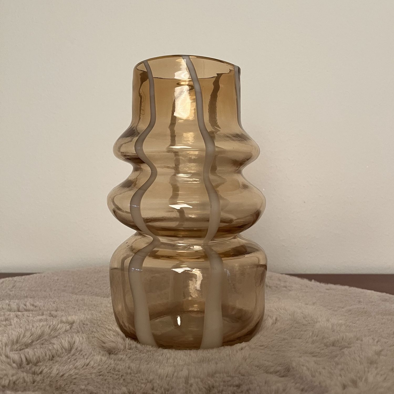 Vaas ro Sweet-Rib bruin, Size: S