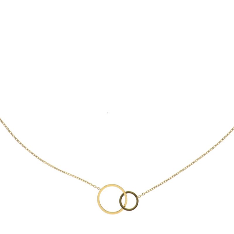 Double Hoops Necklace