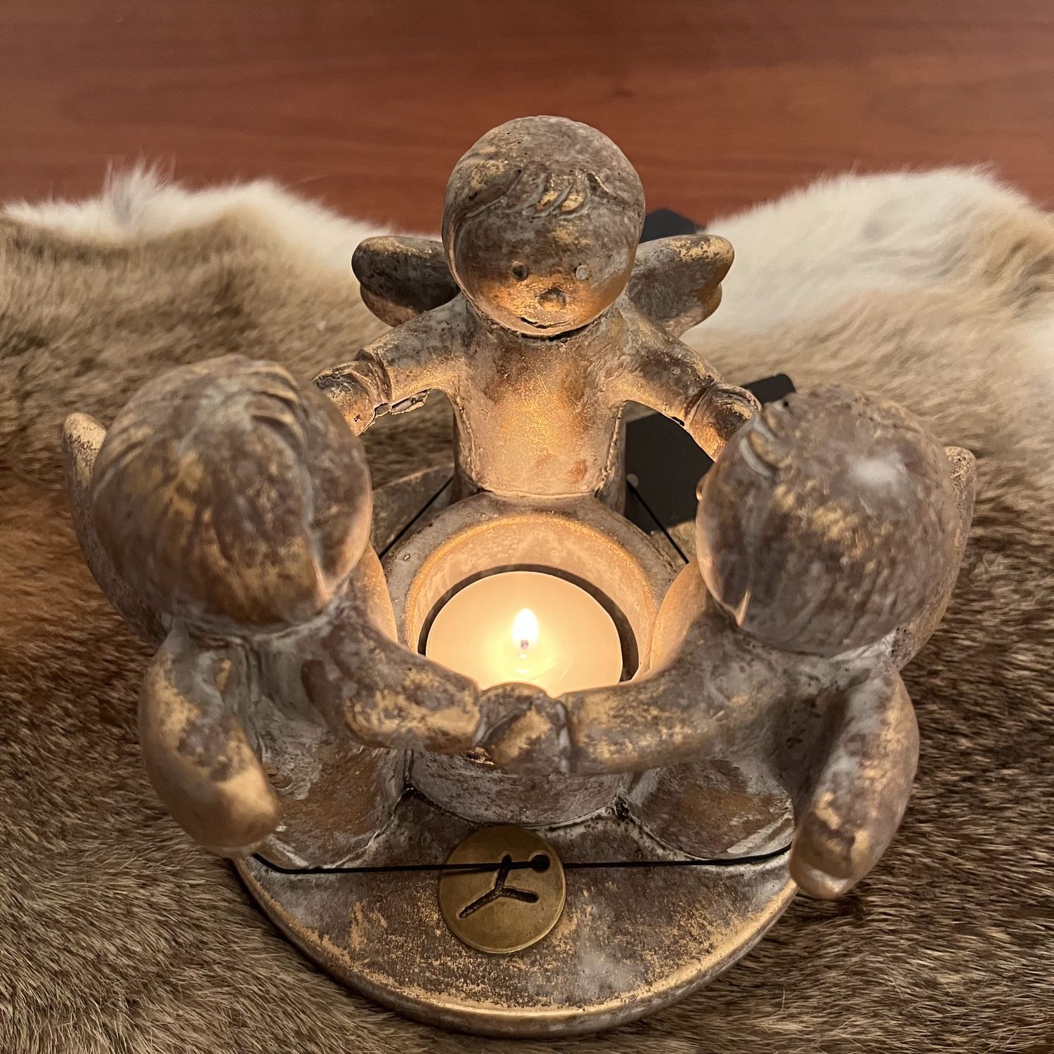 Cirkel van 3 Engelen Jewel