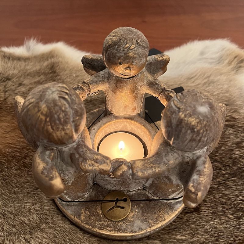 Cirkel van 3 Engelen Jewel