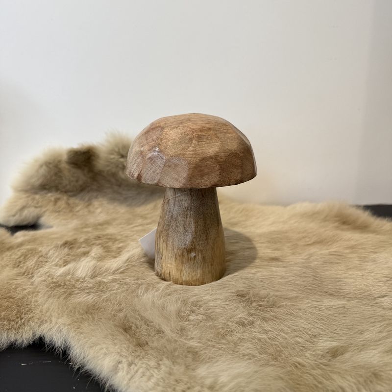 Houten paddenstoel S