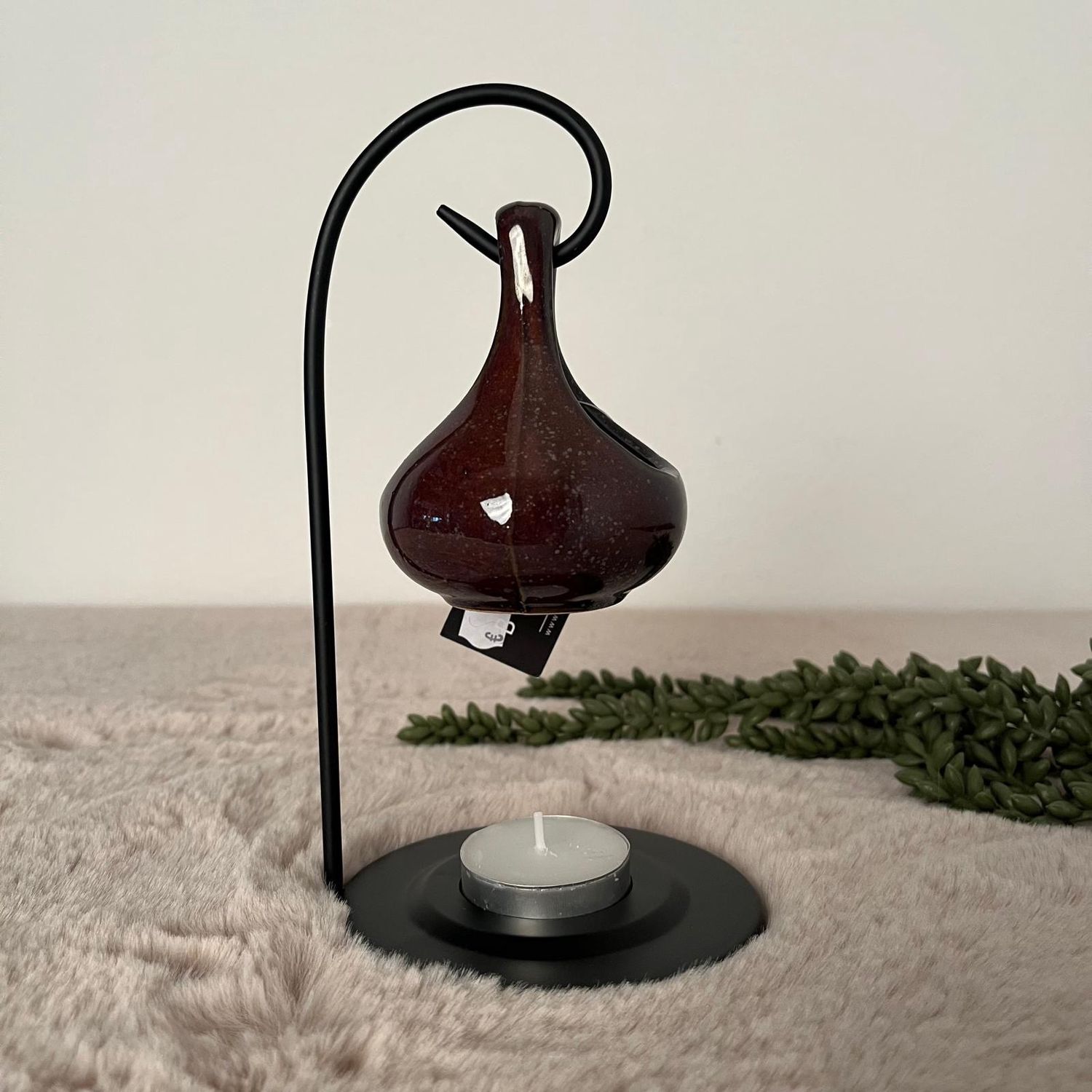 Geurbrander druppel roodbruin