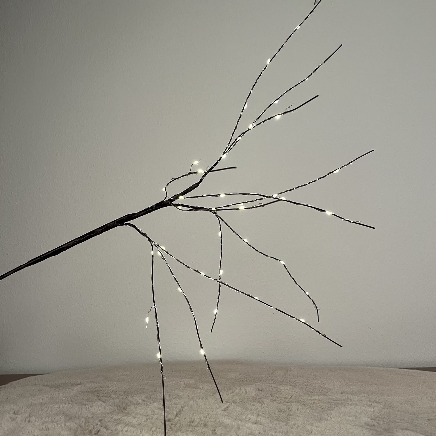 Countryfield - Prachtige Led tak - warm wit licht - 40 ledlichtjes - 80 cm - Kerstlichtjes - Kerstverlichting - Ledlampjes