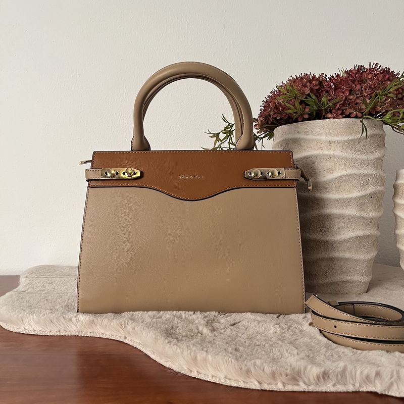 Handtas Beige/Bruin
