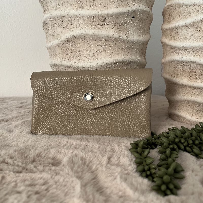 Portemonnee Groot Beige