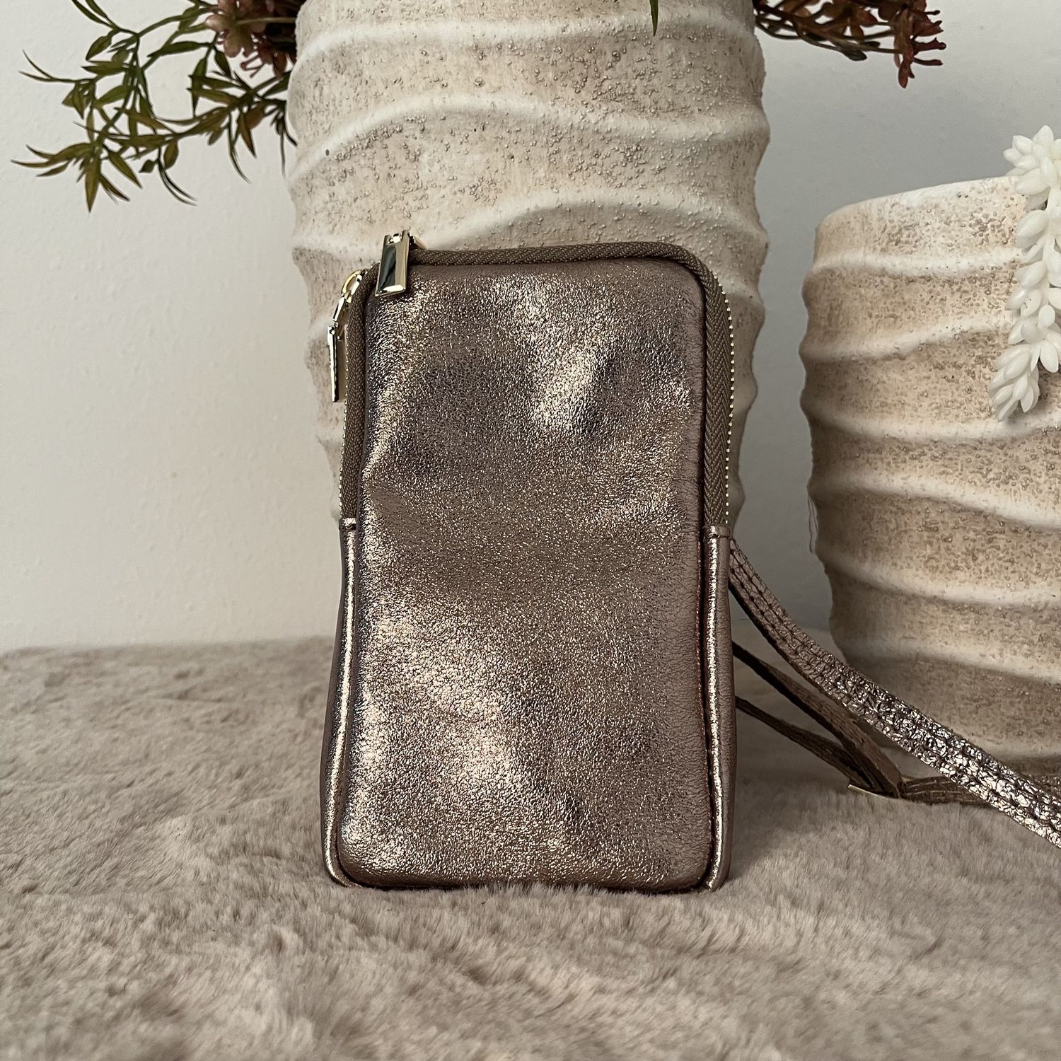 Telefoontasje Bronze