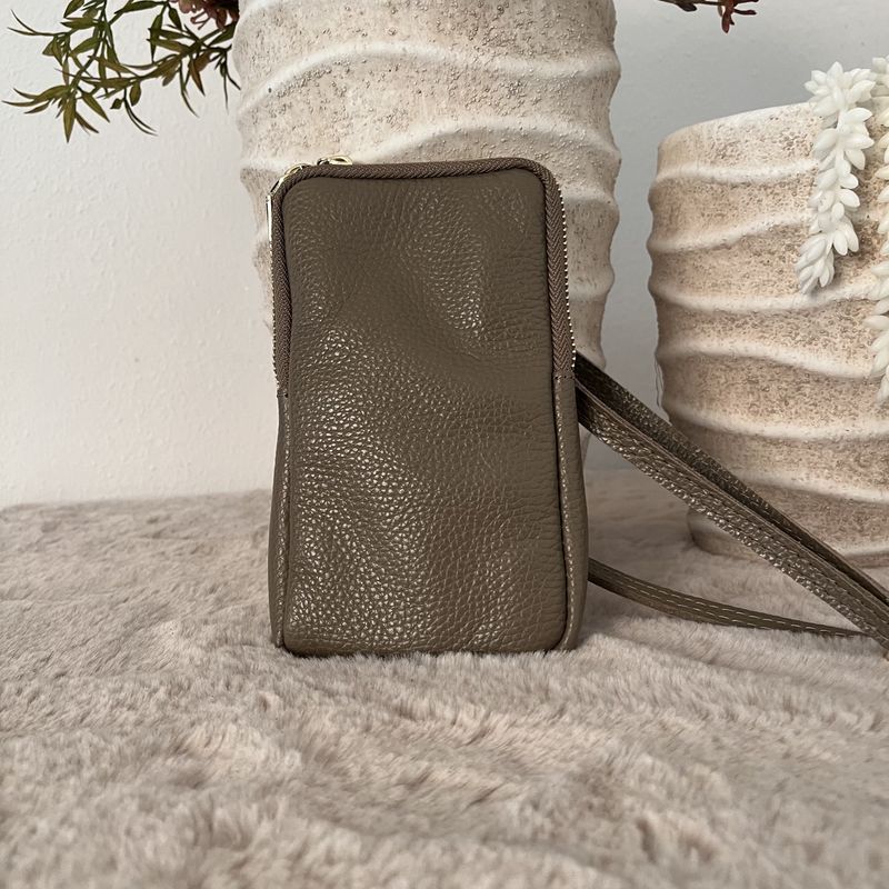 Telefoontasje Taupe