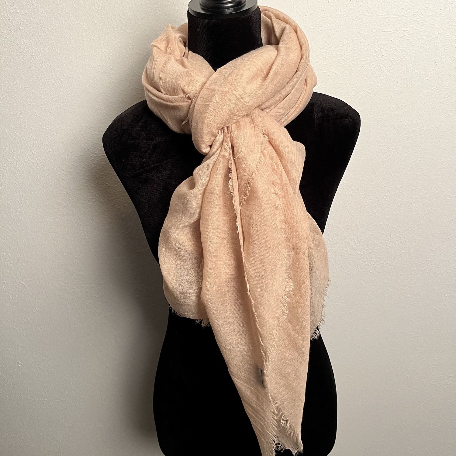 Sjaal Uni Licht Beige