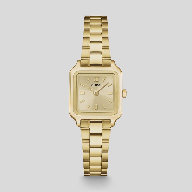 Gracieuse Mini Watch Steel, Full Gold Colour