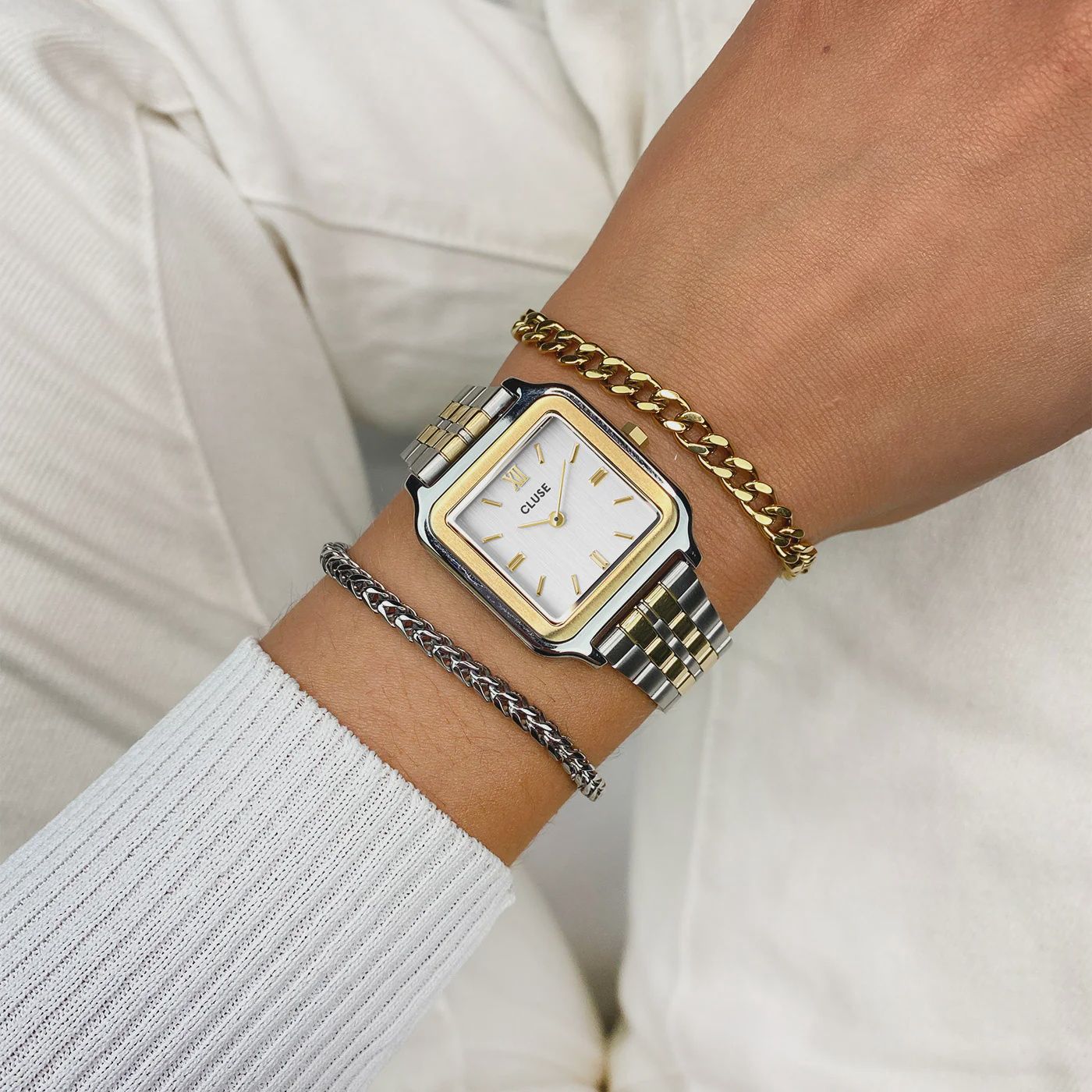 Gracieuse Watch Steel, Two-Tone