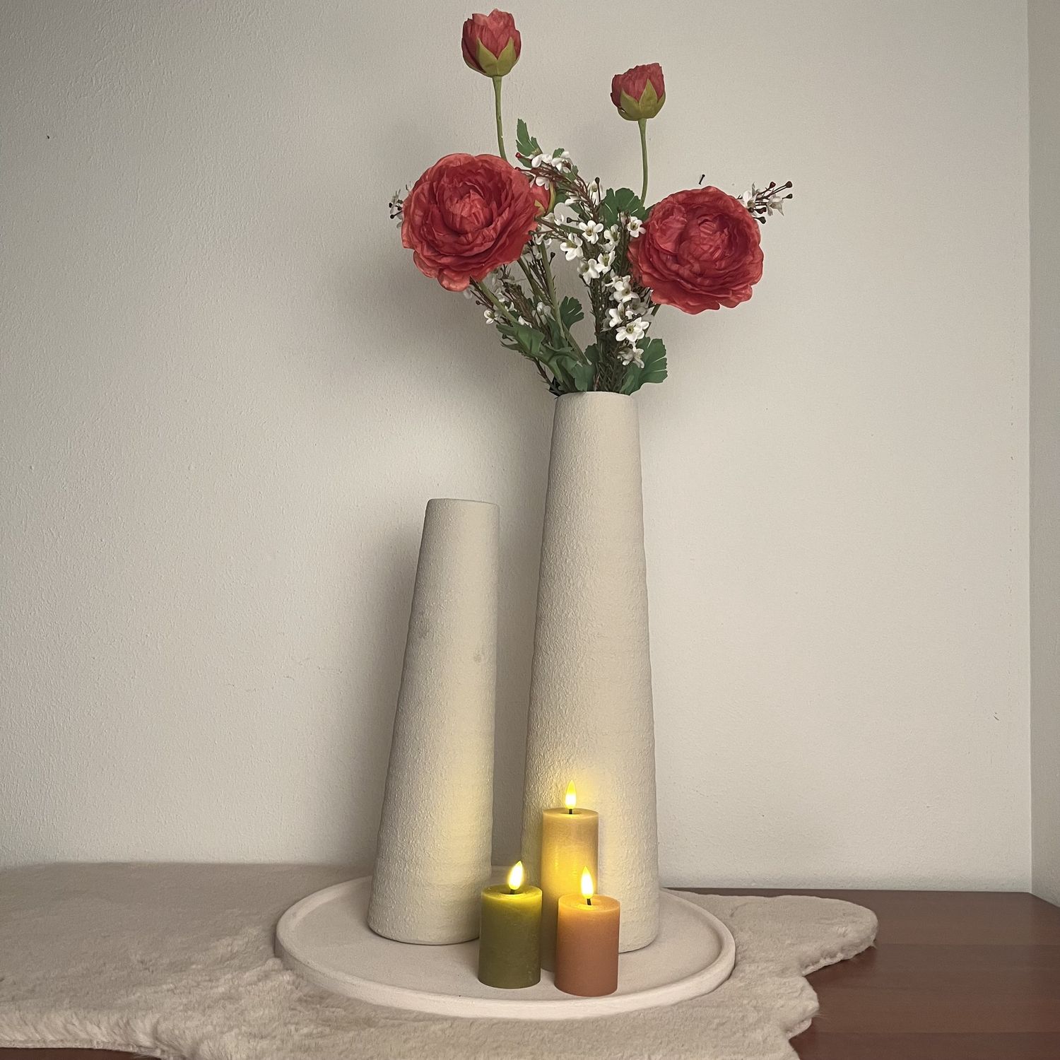 Dienblad Beton Offwhite