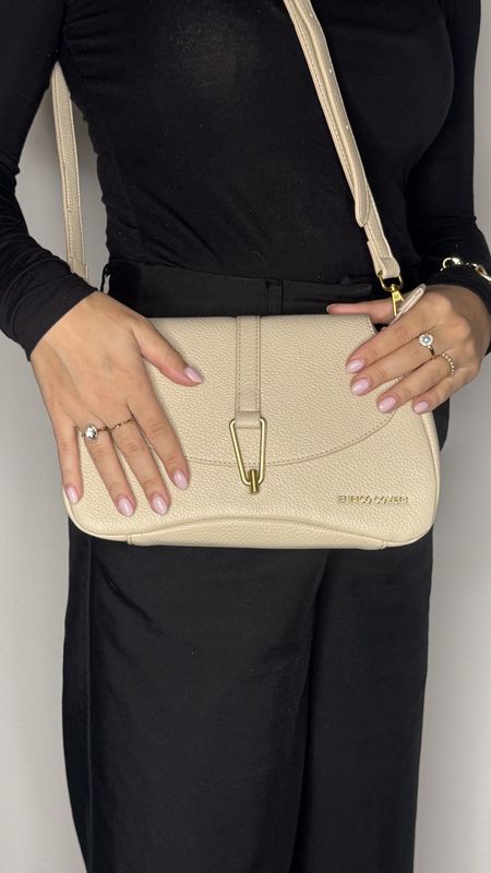 Schoudertas Enrico Beige