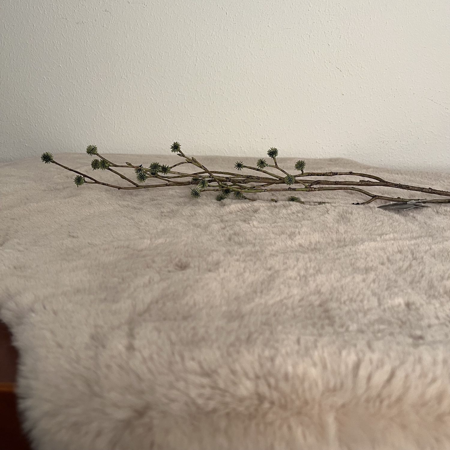 Kunsttak met Knoppen groen