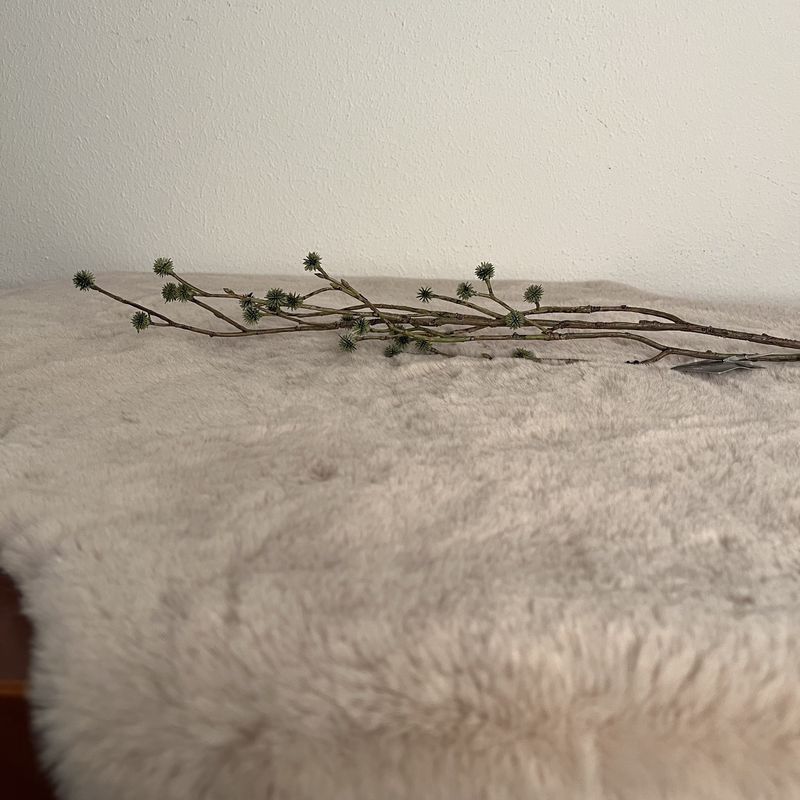 Kunsttak met Knoppen groen