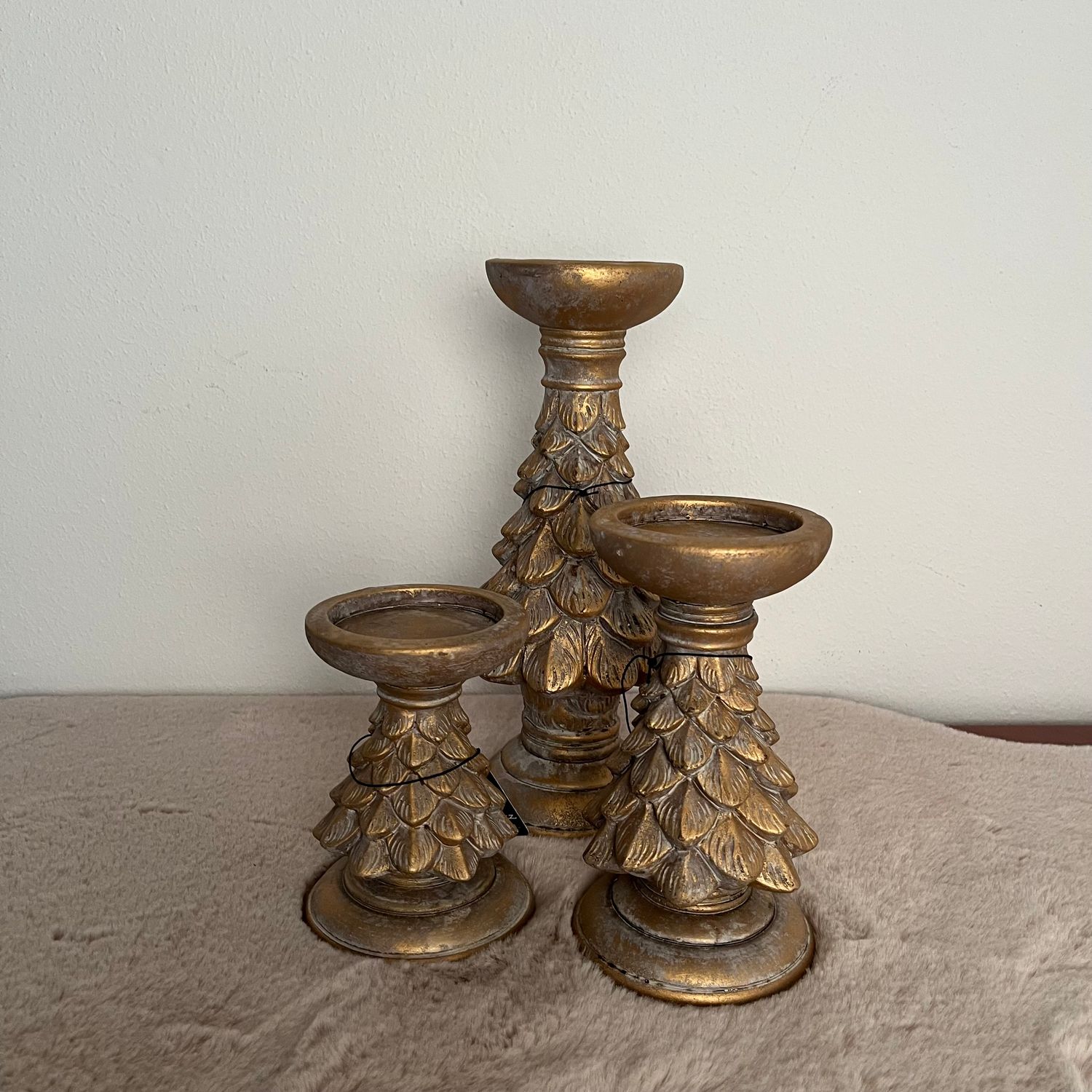 Set van 3 Kaarsenhouders X Tree Jewel