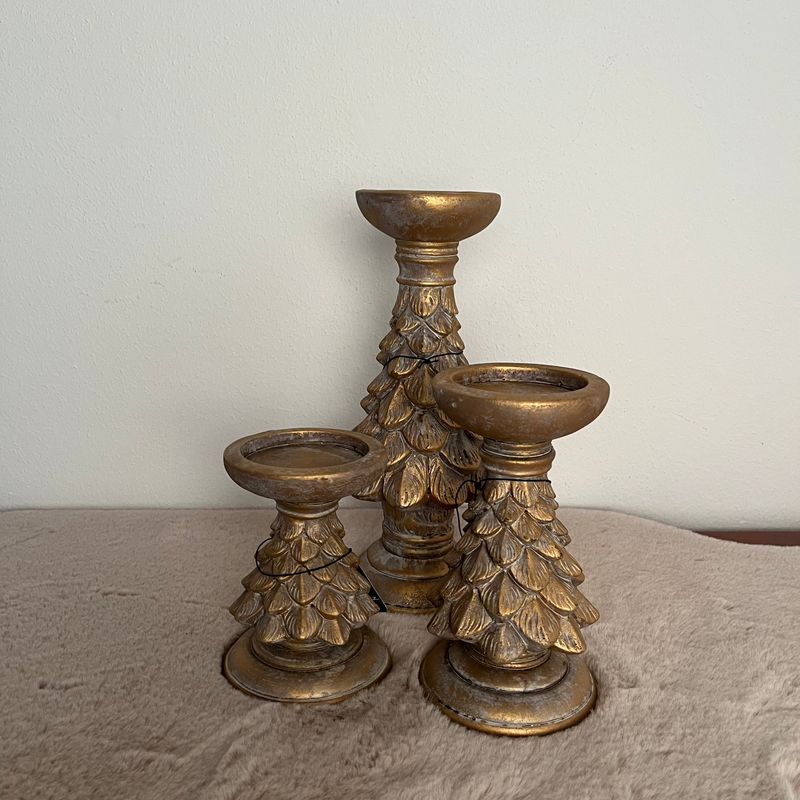 Set van 3 Kaarsenhouders X Tree Jewel