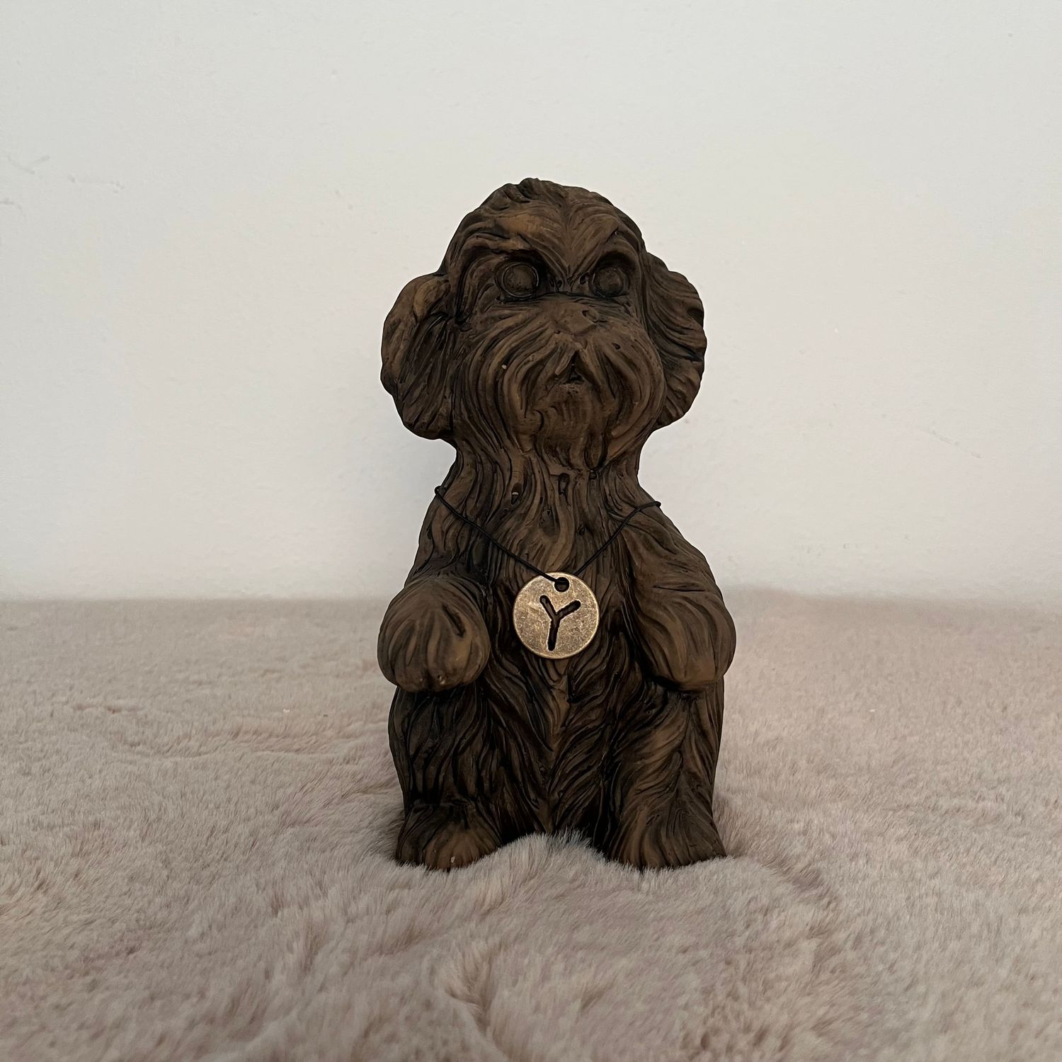 Sitting Dog Cute Majestic Brown