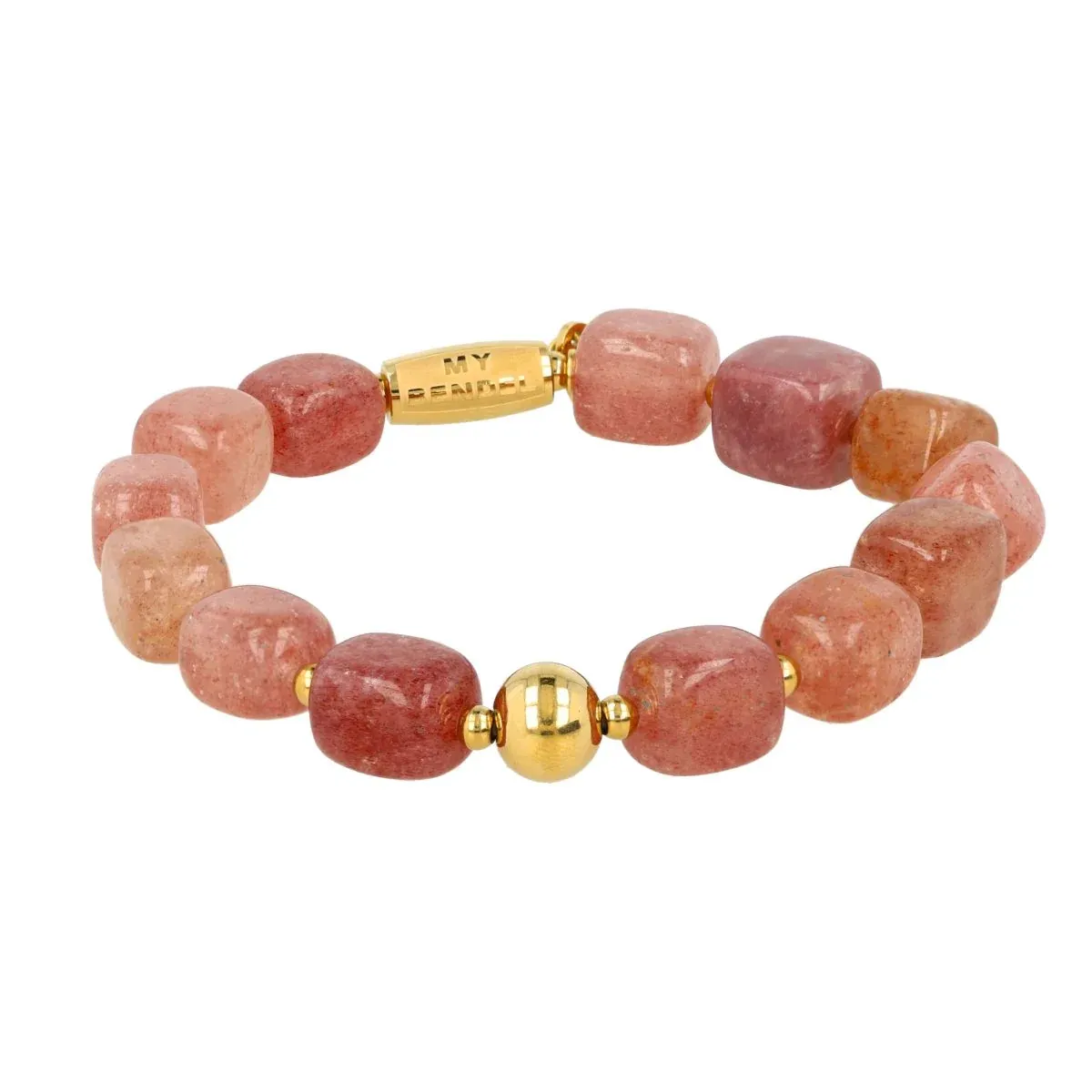 Bold Armband met Edelstenen • Berry Quartz