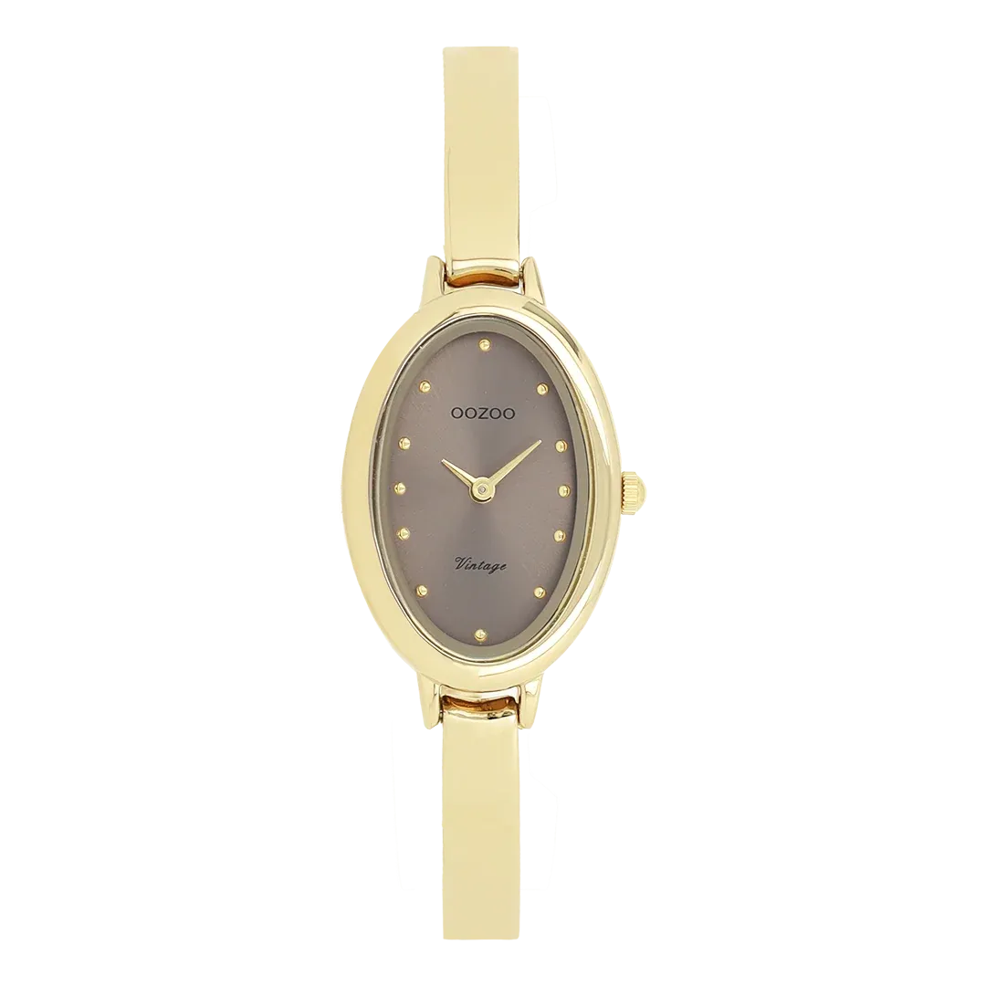 Goudkleurige OOZOO horloge met bangle