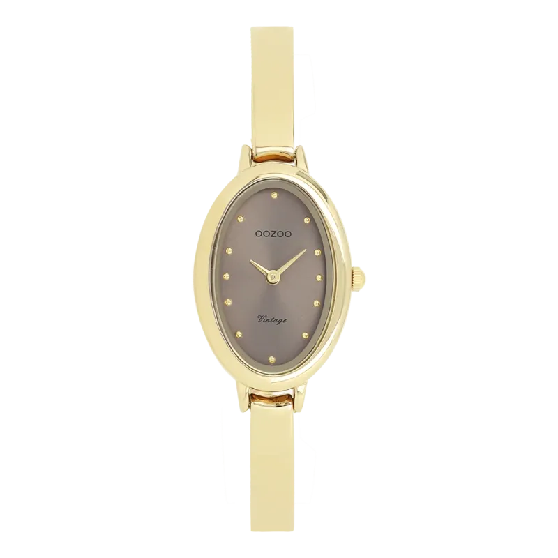 Goudkleurige OOZOO horloge met bangle