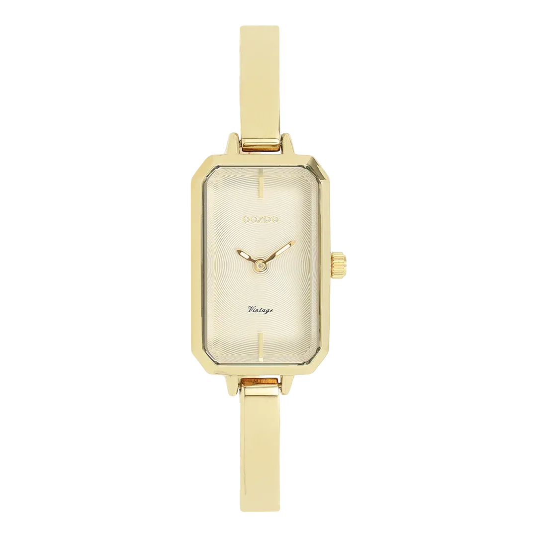 Goudkleurig OOZOO-horloge met armband