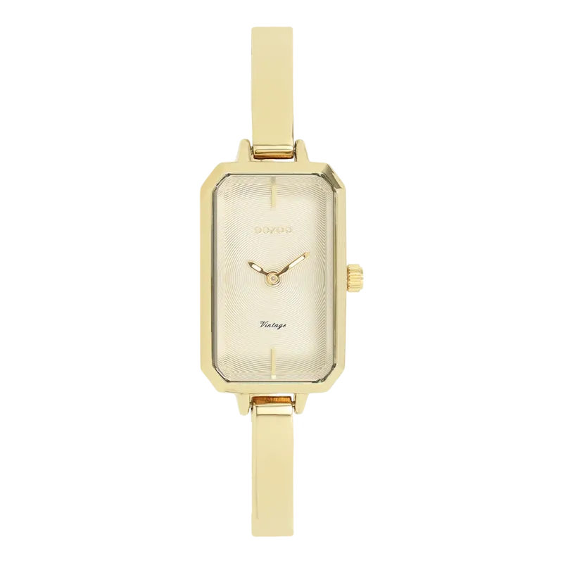 Goudkleurig OOZOO-horloge met armband
