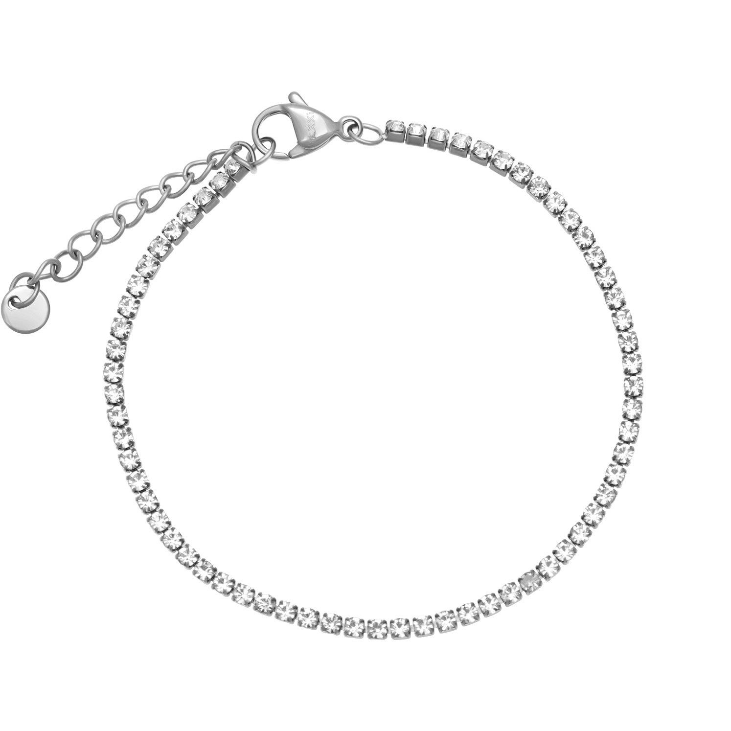 iXXXi Armband Tennis Crystal  Zilver