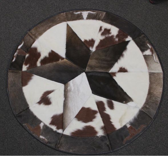 COWHIDE STAR  RUG